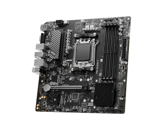 MSI PRO B650M-P AMD RYZEN 7000 Series AM5/DDR5/PCIe 4.0/2xM.2 - mATX Gaming MotherBoard