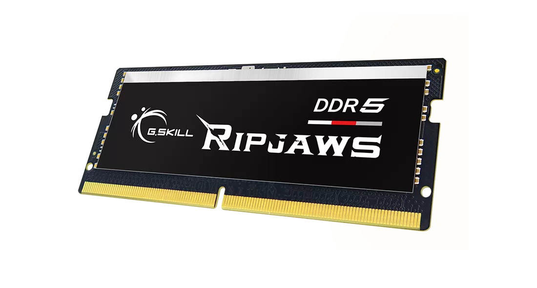 G.SKILL Ripjaws Series SODIMM Laptop 16GB (1x16GB) DDR5 RAM 5600MT/s CL46
