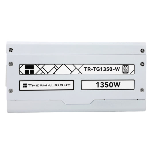 Thermalright (TP1350-W) Platinum 1350W (ATX 3.0) PCIE 5.0 (12VHPWR) 80 Plus Platinum Full Modular, Smart Fan - Power Supply (White)