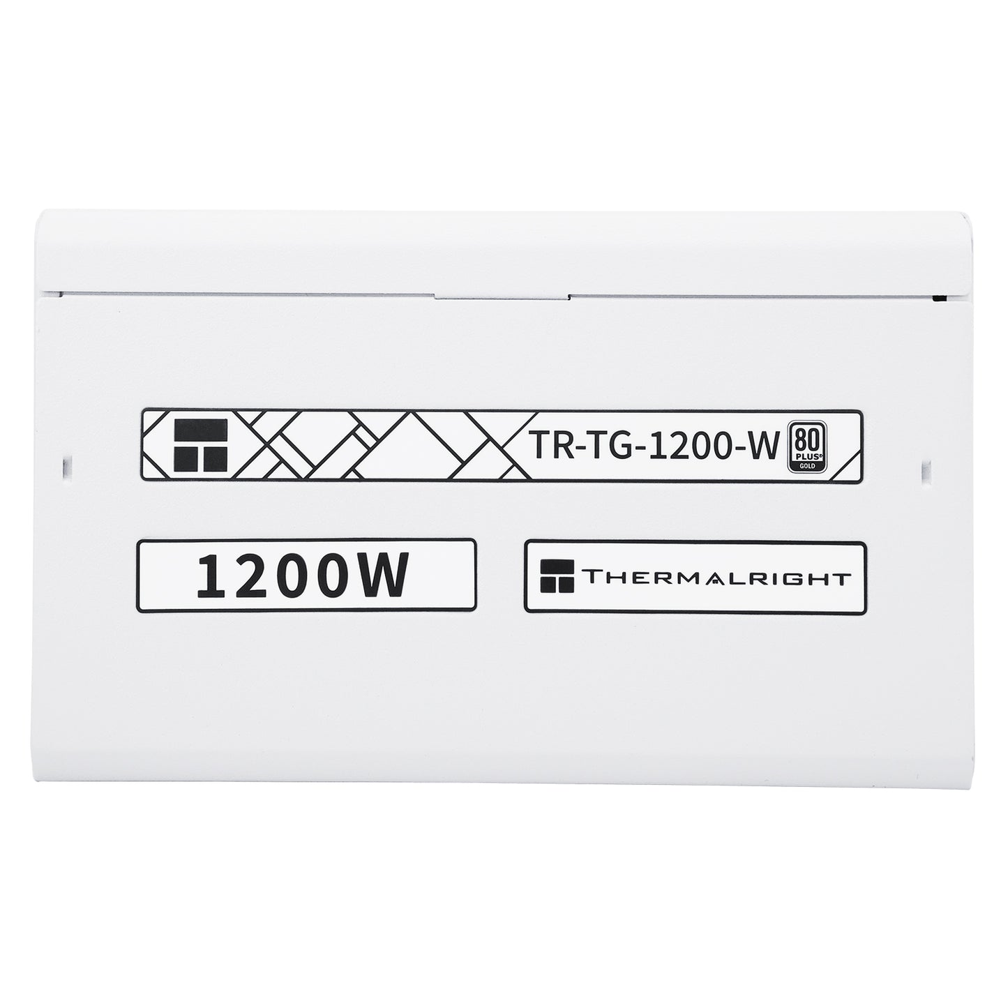 Thermalright (TG-1200-W) Gold 1200W (ATX 3.0) PCIE 5.0 (12VHPWR) 80 Plus Gold Full Modular, Smart Fan - Power Supply (White)