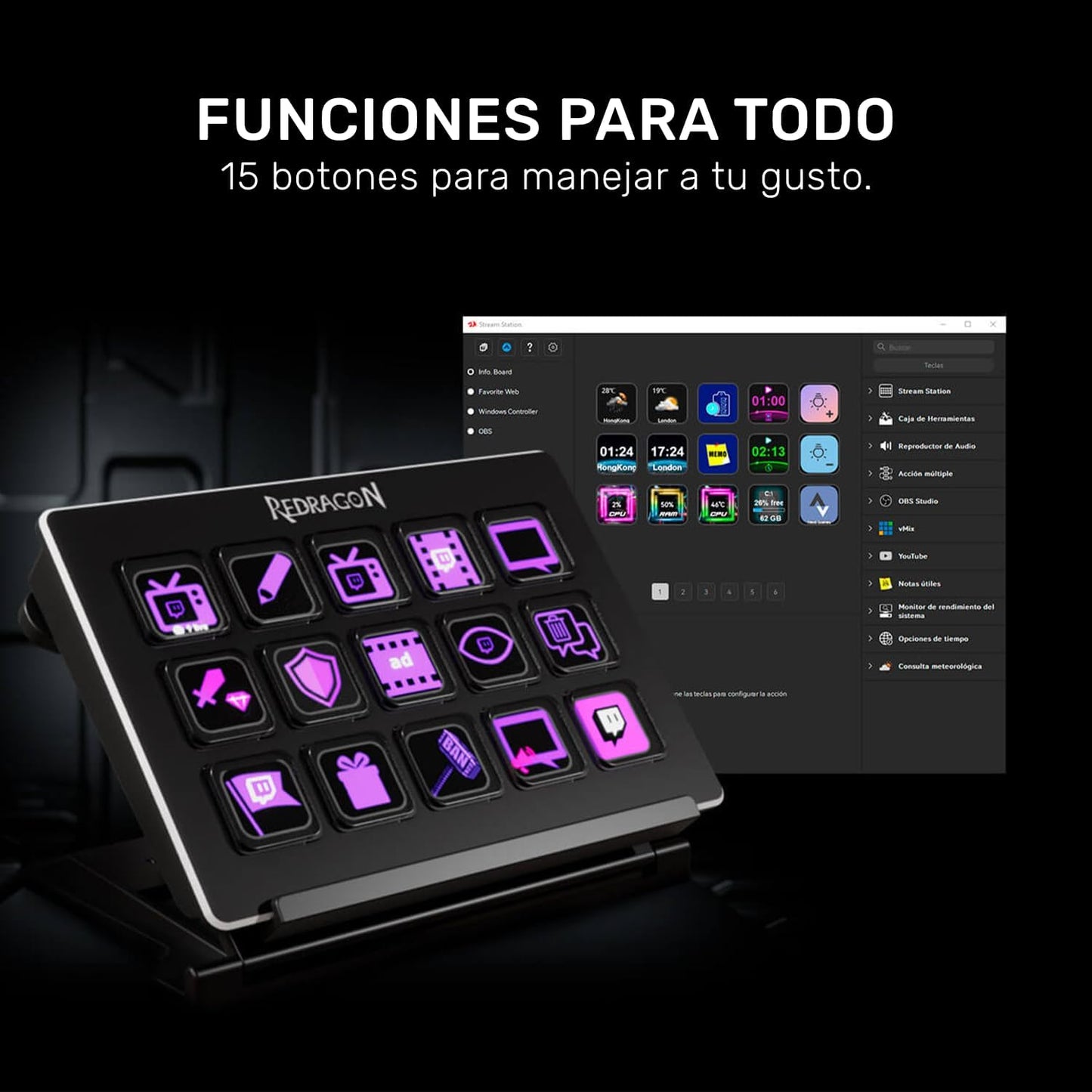 REDRAGON SS-550 STREAMCRAFT