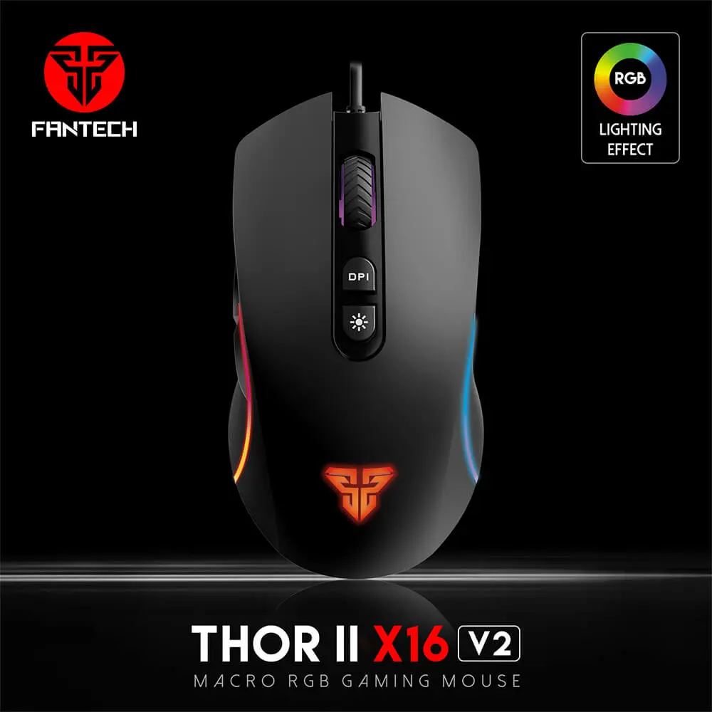 FANTECH X16 THOR II V2 RGB GAMING MOUSE