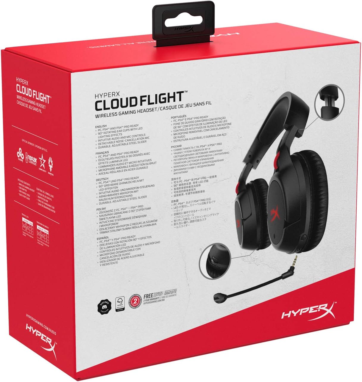 HyperX HEADSET FLIGHT WIRELESS