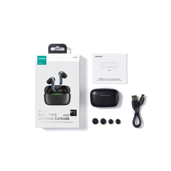 JOYROOM JR-BC1 True Wireless ANC Earbuds-with cover