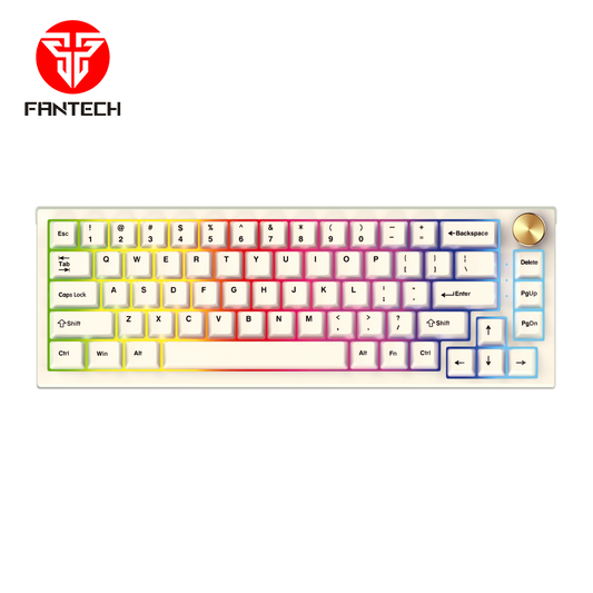 FANTECH MAXFIT67 MK858 Modular Blutooth Wireless RGB Mechanical Keyboard SPACE EDITION