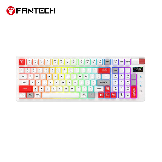 FANTECH MK918 ATOM PRO97 Wireless Mechanical Keyboard White