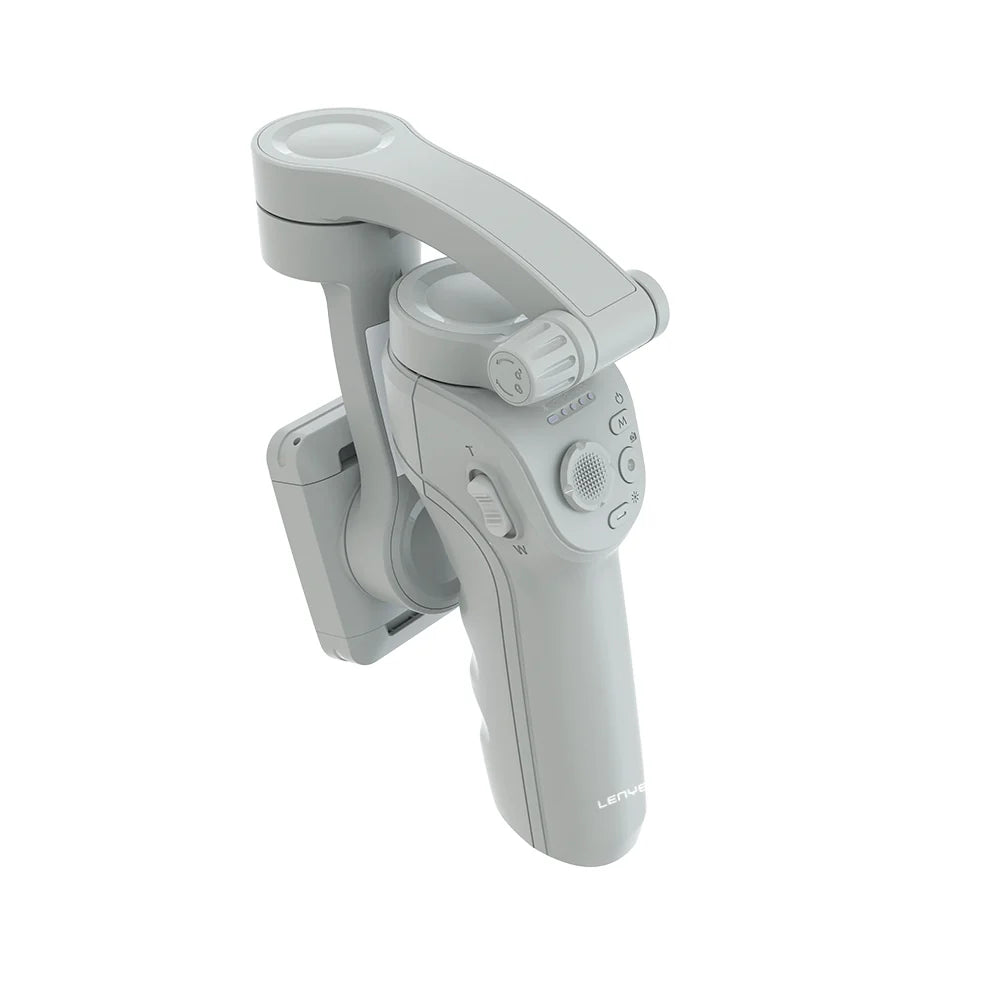 Lenyes LPH105 LENYES 3-Axis Gimbal Stabilizer Smartphone Intelligent Face Tracking With Adjustable Fill Light Tripod Bluetooth 5.2