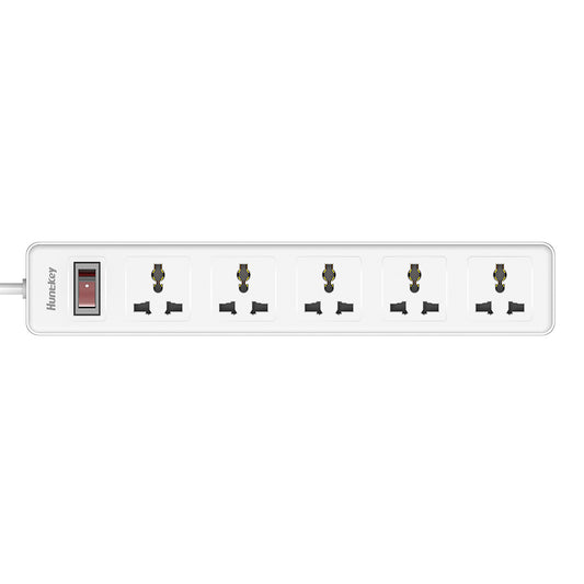 HUNTKEY SSZ501 5 Port UK Plug Power Strip