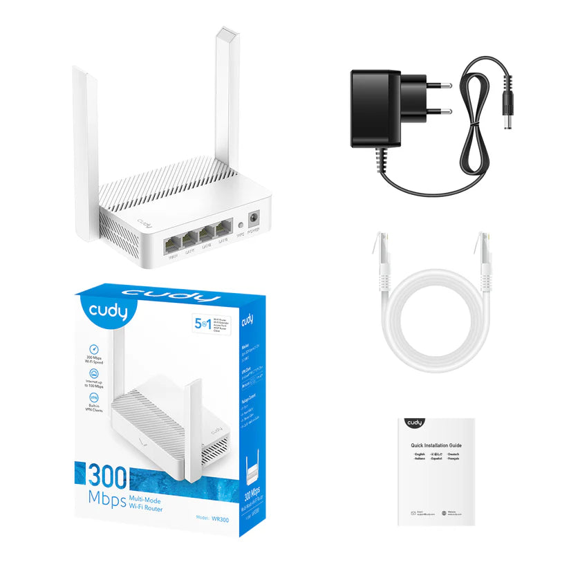 CUDY WR300 Multi-Mode Wi-Fi Router