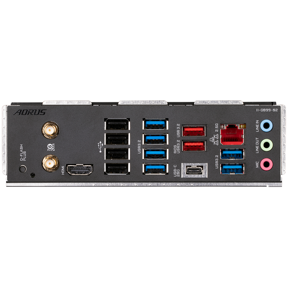 GIGABYTE X670 AORUS ELITE AX (WiFi 6E) AMD RYZEN 7000 Series AM5/DDR5/PCIe 5.0/4xM.2 - ATX Gaming MotherBoard