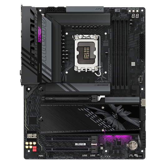 GIGABYTE Z890 AORUS ELITE WIFI7, Intel Core Ultra (Series 2), LGA 1851/DDR5/PCIe 5.0/4xM.2 - ATX Gaming MotherBoard