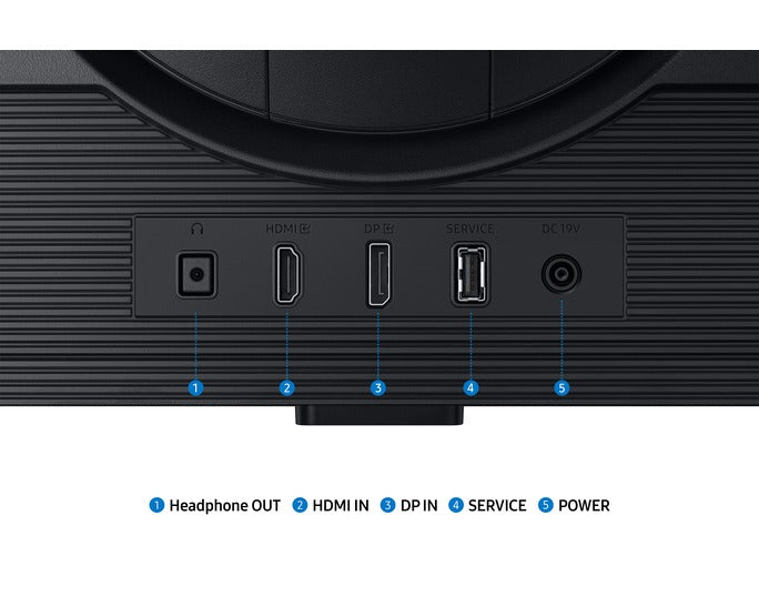 Samsung Odyssey G6 (FG600) 27" Flat Monitor 2K (2560 x 1440) IPS, 350Hz, 1ms(GTG), HDR 400, 99% sRGB, HDMI 2.1, G-Sync Compatible w/ Sleek Metal Design & Ergonomic Stand