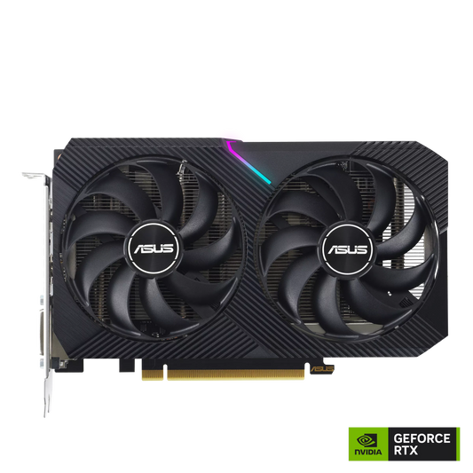 ASUS Dual GeForce RTX™ 3050 V2 OC Edition 8GB GDDR6 GPU