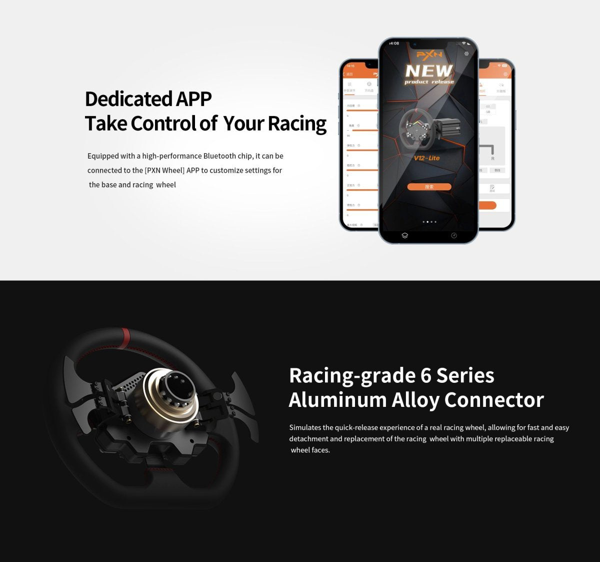 STEERING WHEEL PXN V12