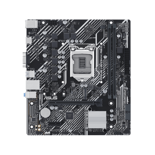 ASUS PRIME H510M-K R2.0, Intel 10th 11th Series, LGA 1200/DDR4/PCIe 4.0/1xM.2 - mATX MotherBoard