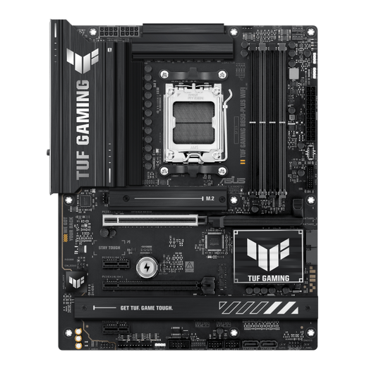 ASUS TUF GAMING B850-PLUS WIFI (Wi-Fi 7) AMD RYZEN 7000 8000 9000 Series AM5/DDR5/PCIe 5.0/3xM.2 - ATX Gaming MotherBoard