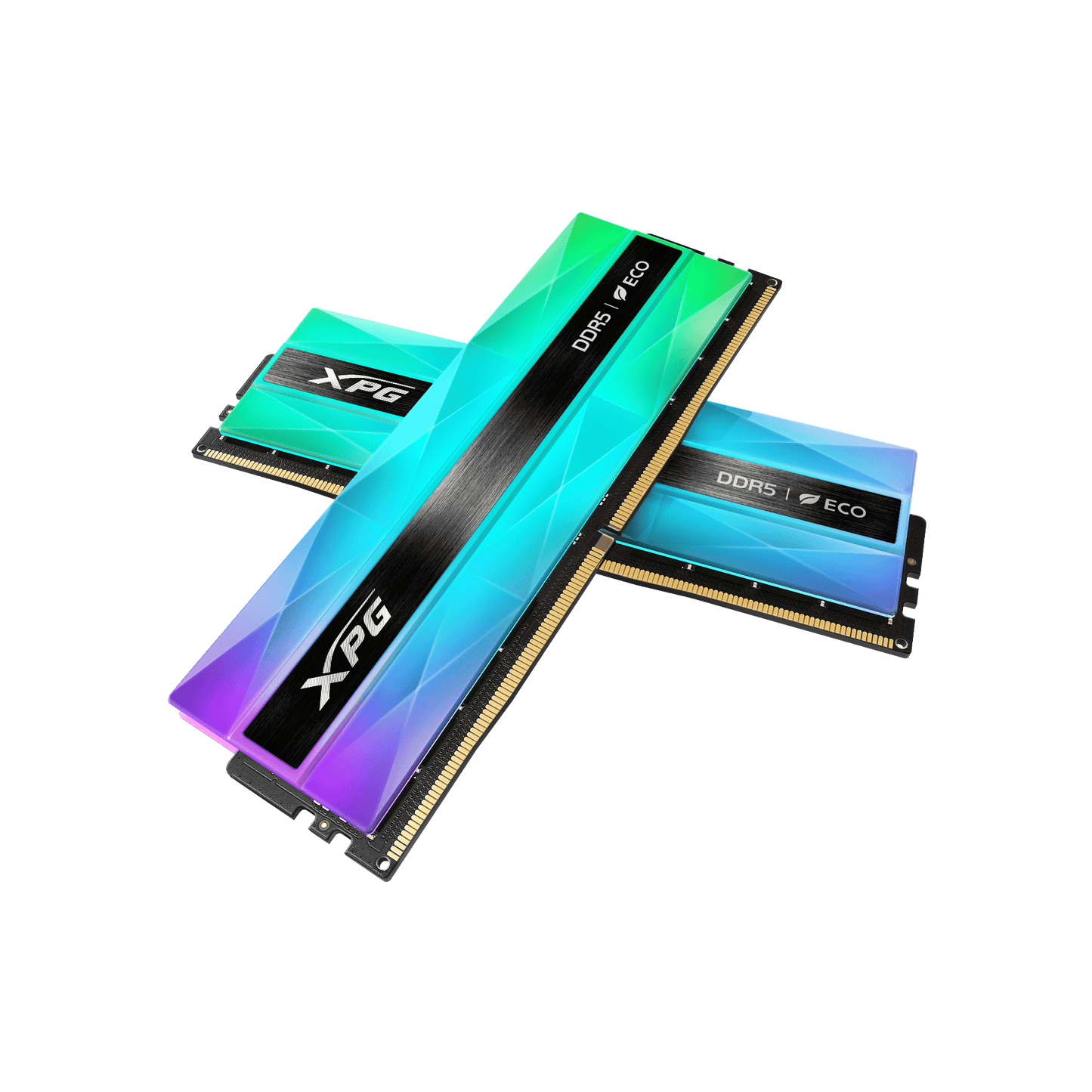 ADATA XPG LANCER NEON RGB 32GB (2x16GB) 6400MT/s CL32 DDR5 RAM Memory Kit - Black