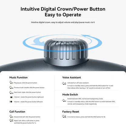 JOYROOM JR-JH1 Hybrid ANC Wireless Headphones