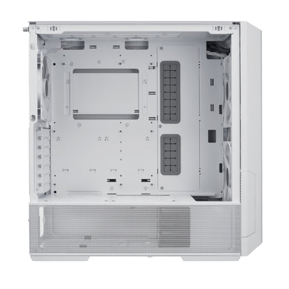 Lian Li LANCOOL 216 (216R-W) MESH (White) ARGB ATX Mid Tower Tempered Glass Gaming Case W/ Type-C & (2x160mm ARGB Fans + 140mm PWM Fan)