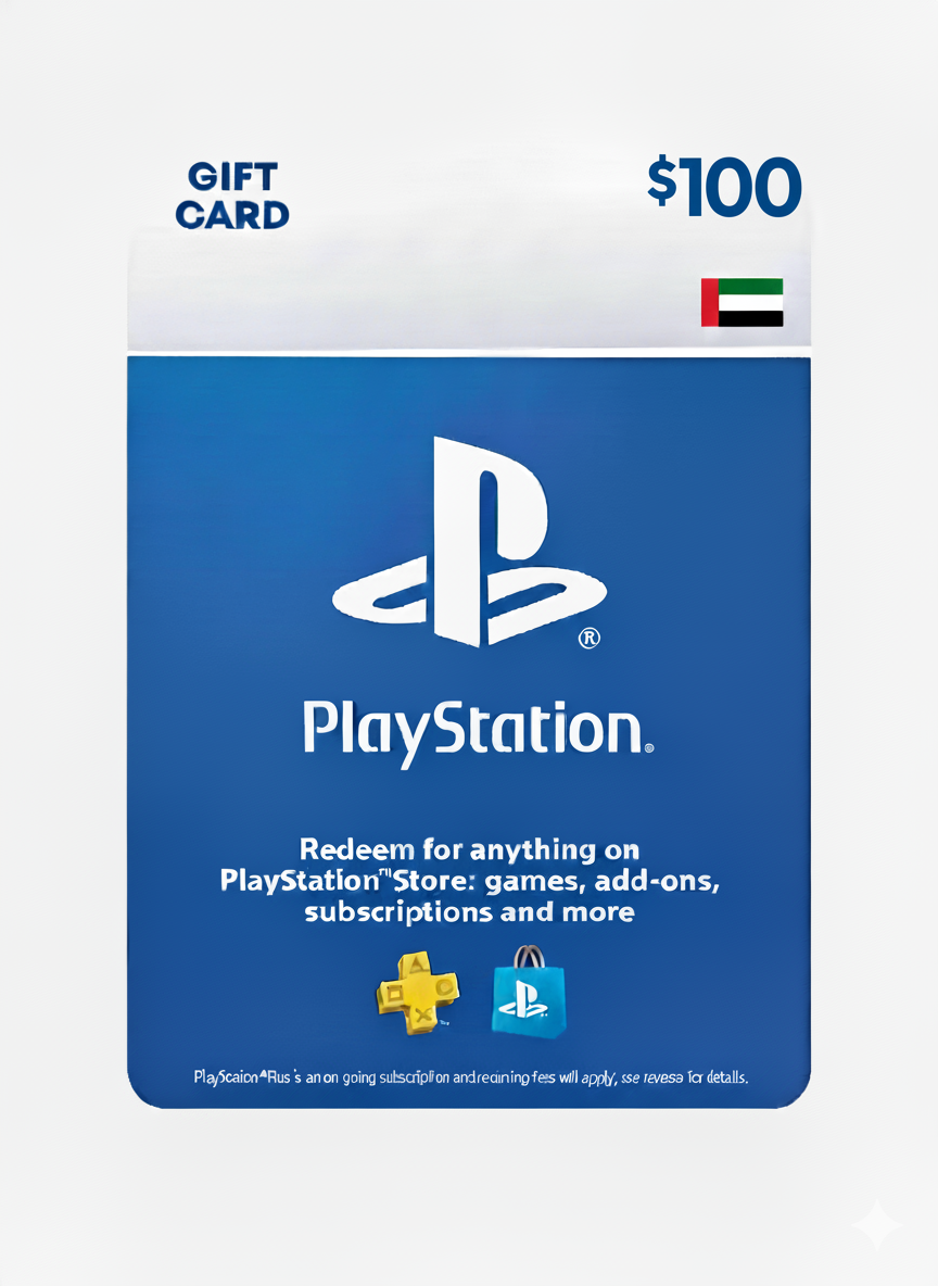 Playstation Store Gift Card 100 UAE