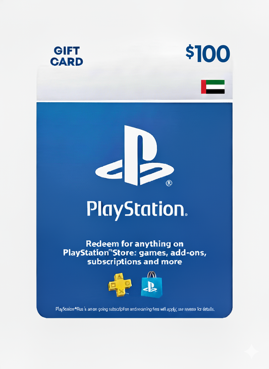 Playstation Store Gift Card 100 UAE