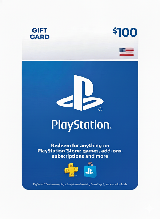 Playstation Store Gift Card 100 USA