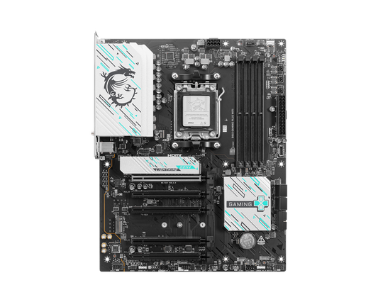 MSI B840 GAMING PLUS WIFI (Wi-Fi 7) AMD 7000 8000 9000 Series AM5/DDR5/PCIe 4.0/2xM.2 - ATX Gaming MotherBoard