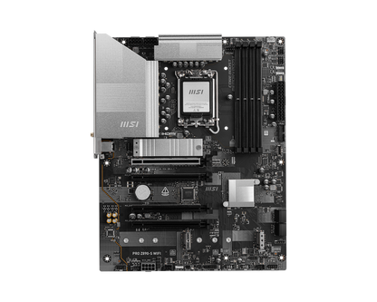 MSI PRO Z890-S WIFI (Wi-Fi 7), Intel Core Ultra (Series 2), LGA 1851/DDR5/PCIe 5.0/3xM.2 - ATX Gaming MotherBoard