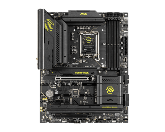 MSI MAG B860 TOMAHAWK WIFI (Wi-Fi 7) Intel Core Ultra (Series 2), LGA 1851/DDR5/PCIe 5.0/3xM.2 - ATX Gaming MotherBoard