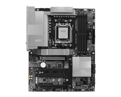 MSI PRO X870-P WIFI (Wi-Fi 7) AMD RYZEN 7000 8000 9000 Series AM5/DDR5/PCIe 5.0/3xM.2 - ATX Gaming MotherBoard