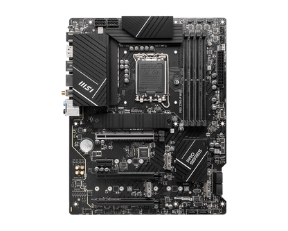 MSI PRO Z790-P WIFI (WiFi 6E) , Intel 13th 12th Series, LGA 1700/DDR5/PCIe 5.0/4xM.2 - ATX Gaming MotherBoard