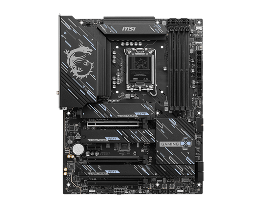 MSI Z890 GAMING PLUS WIFI (Wi-Fi 7), Intel Core Ultra (Series 2), LGA 1851/DDR5/PCIe 5.0/4xM.2 - ATX Gaming MotherBoard