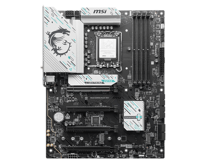 MSI B860 GAMING PLUS WIFI (Wi-Fi 7) Intel Core Ultra (Series 2), LGA 1851/DDR5/PCIe 5.0/3xM.2 - ATX Gaming MotherBoard