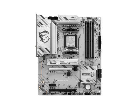 MSI B850 GAMING PLUS WIFI6E AMD RYZEN 7000 8000 9000 Series AM5/DDR5/PCIe 5.0/2xM.2 - ATX Gaming MotherBoard