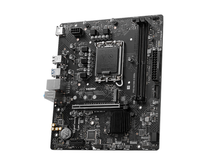 MSI PRO H610M-S, Intel 14th 13th 12th Series, LGA 1700/DDR4/PCIe 4.0/1xM.2 - mATX Gaming MotherBoard