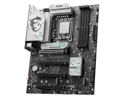 MSI B860 GAMING PLUS WIFI (Wi-Fi 7) Intel Core Ultra (Series 2), LGA 1851/DDR5/PCIe 5.0/3xM.2 - ATX Gaming MotherBoard