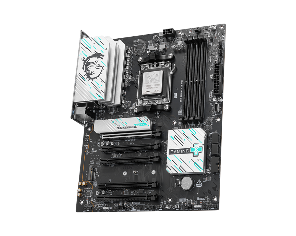 MSI B840 GAMING PLUS WIFI (Wi-Fi 7) AMD 7000 8000 9000 Series AM5/DDR5/PCIe 4.0/2xM.2 - ATX Gaming MotherBoard