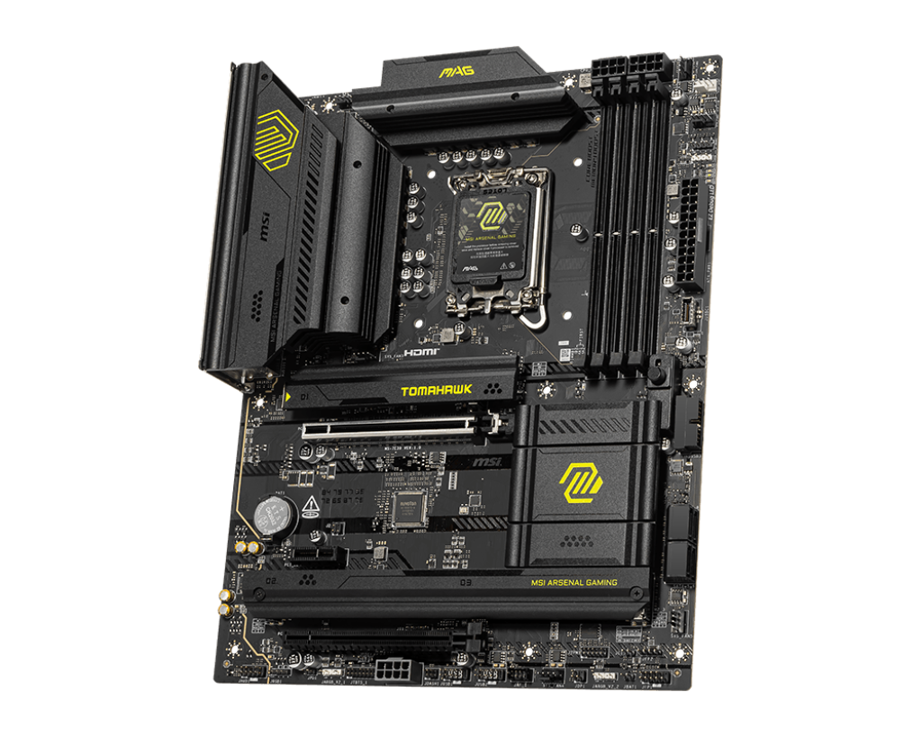 MSI MAG B860 TOMAHAWK WIFI (Wi-Fi 7) Intel Core Ultra (Series 2), LGA 1851/DDR5/PCIe 5.0/3xM.2 - ATX Gaming MotherBoard
