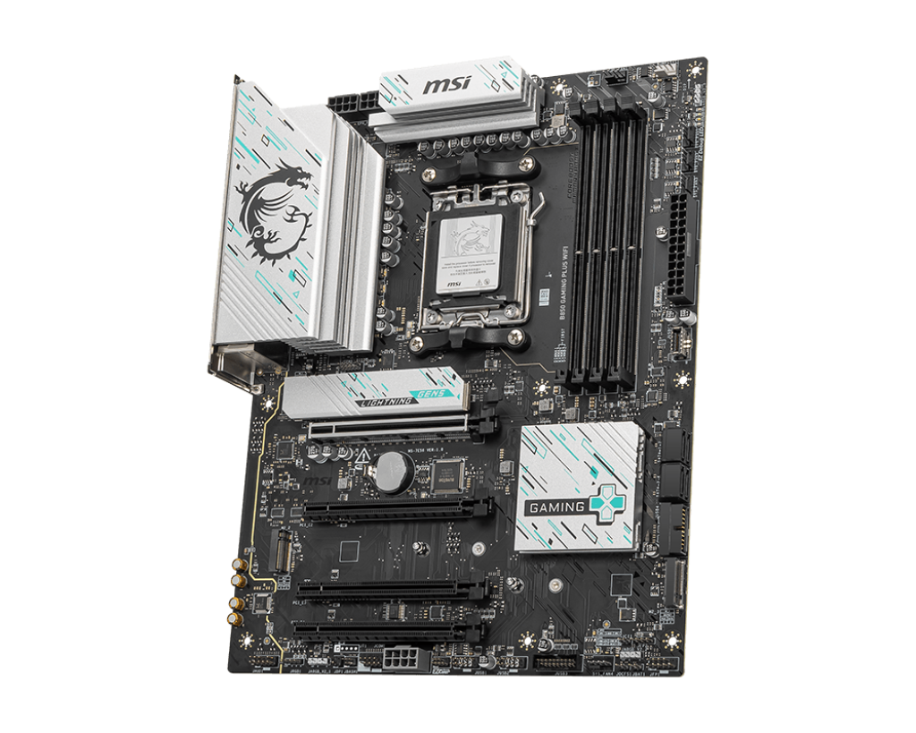 MSI B850 GAMING PLUS WIFI (Wi-Fi 7) AMD RYZEN 7000 8000 9000 Series AM5/DDR5/PCIe 5.0/3xM.2 - ATX Gaming MotherBoard