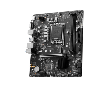 MSI PRO B760M-E, Intel 13th 12th Series, LGA 1700/DDR4/PCIe 4.0/1xM.2 - mATX Gaming MotherBoard