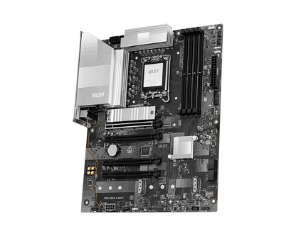 MSI PRO Z890-S WIFI (Wi-Fi 7), Intel Core Ultra (Series 2), LGA 1851/DDR5/PCIe 5.0/3xM.2 - ATX Gaming MotherBoard