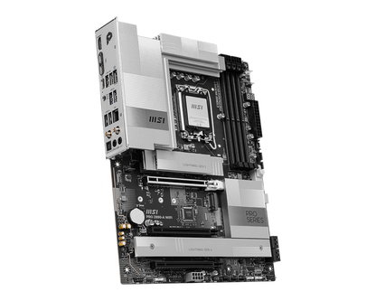 MSI PRO Z890-A WIFI (Wi-Fi 7), Intel Core Ultra (Series 2), LGA 1851/DDR5/PCIe 5.0/4xM.2 - ATX Gaming MotherBoard