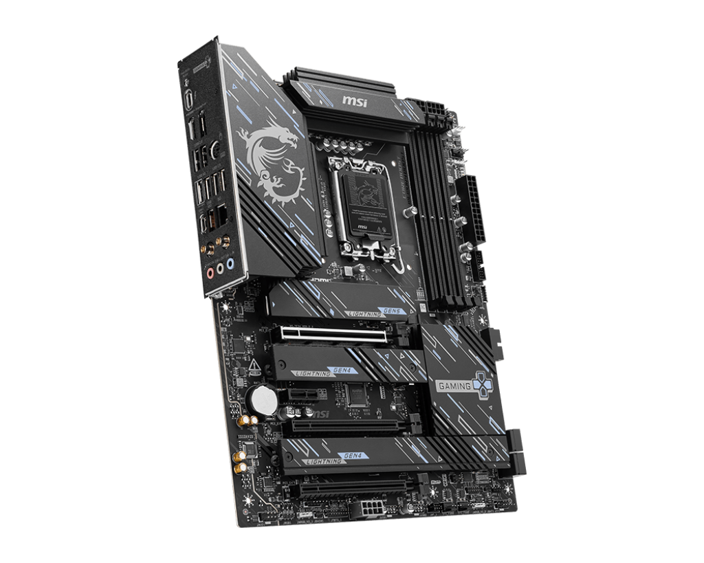 MSI Z890 GAMING PLUS WIFI (Wi-Fi 7), Intel Core Ultra (Series 2), LGA 1851/DDR5/PCIe 5.0/4xM.2 - ATX Gaming MotherBoard