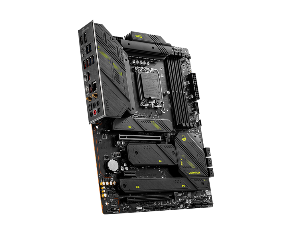 MSI MAG Z790 TOMAHAWK MAX WIFI (Wi-Fi 7), Intel 14th 13th 12th Series, LGA 1700/DDR5/PCIe 5.0/4xM.2 - ATX Gaming MotherBoard