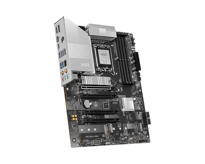 MSI PRO Z890-S WIFI (Wi-Fi 7), Intel Core Ultra (Series 2), LGA 1851/DDR5/PCIe 5.0/3xM.2 - ATX Gaming MotherBoard