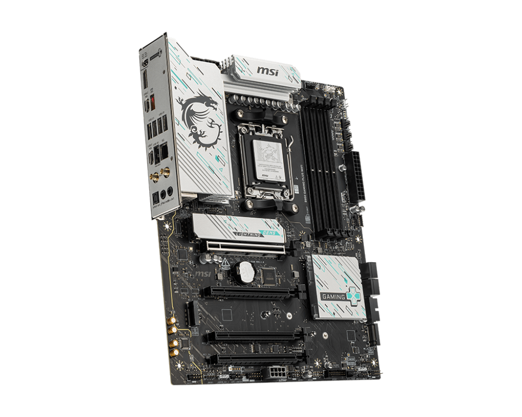 MSI B850 GAMING PLUS WIFI (Wi-Fi 7) AMD RYZEN 7000 8000 9000 Series AM5/DDR5/PCIe 5.0/3xM.2 - ATX Gaming MotherBoard