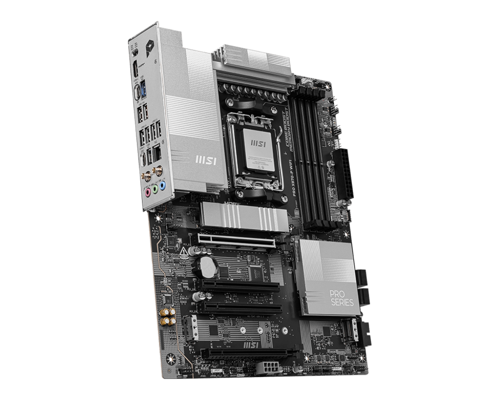 MSI PRO X870-P WIFI (Wi-Fi 7) AMD RYZEN 7000 8000 9000 Series AM5/DDR5/PCIe 5.0/3xM.2 - ATX Gaming MotherBoard