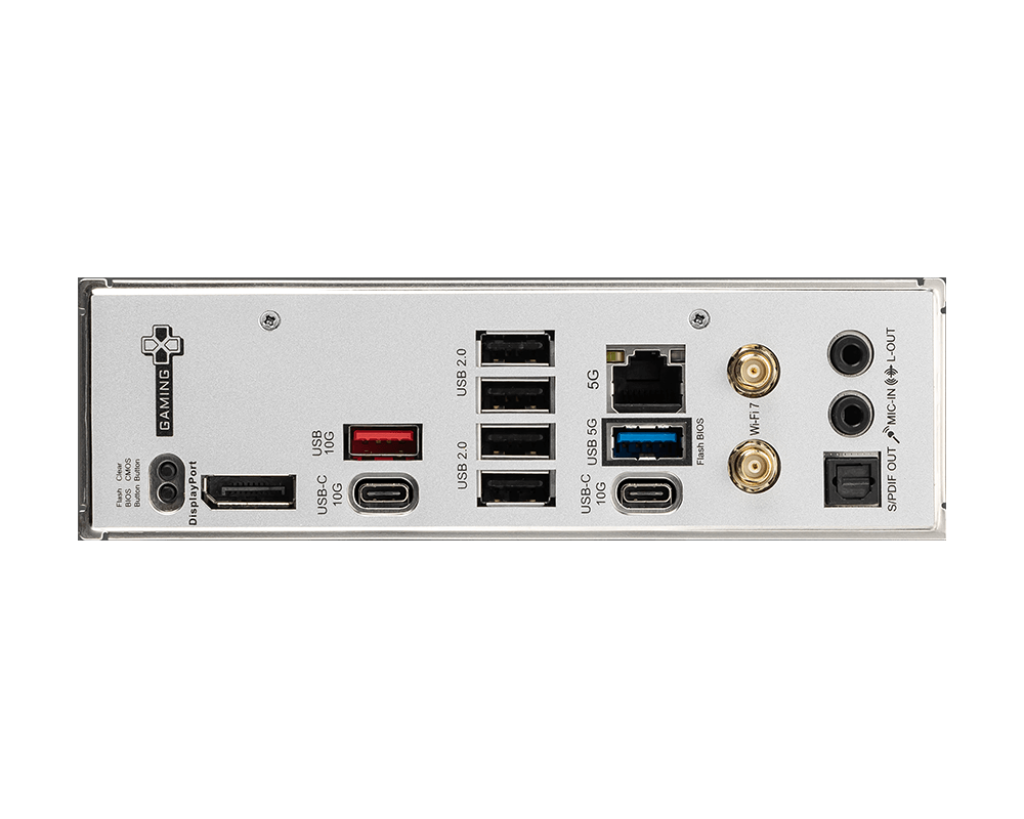 MSI B850 GAMING PLUS WIFI (Wi-Fi 7) AMD RYZEN 7000 8000 9000 Series AM5/DDR5/PCIe 5.0/3xM.2 - ATX Gaming MotherBoard