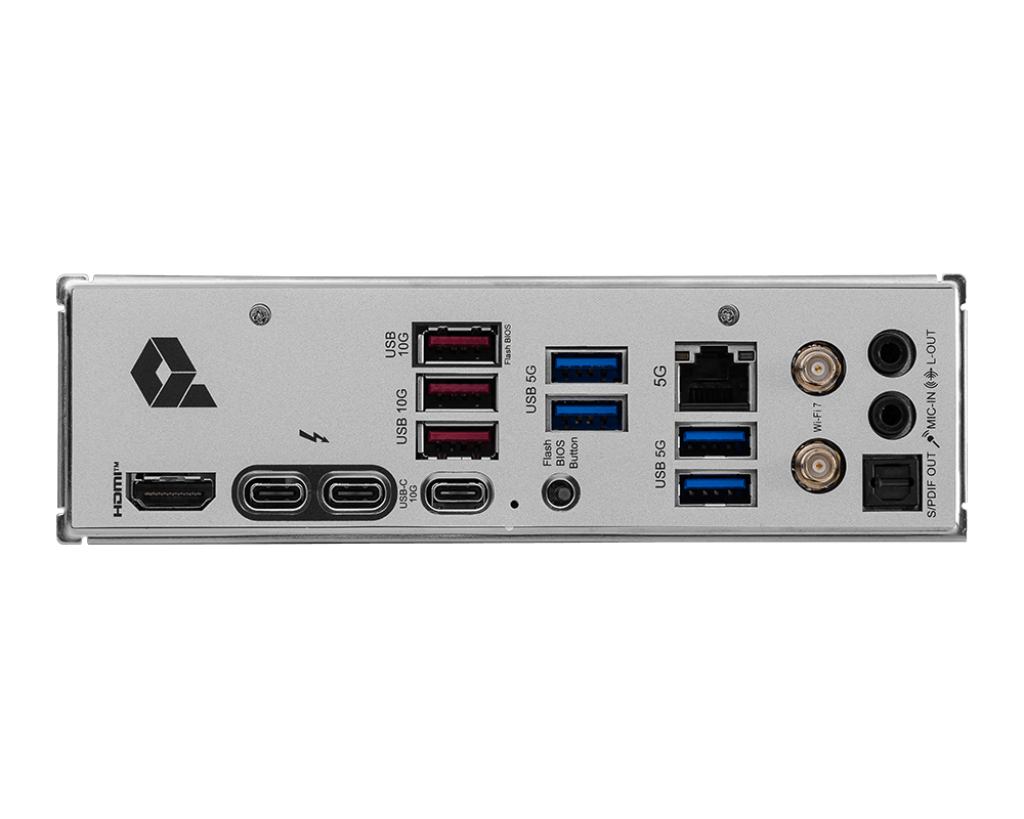 MSI PRO Z890-A WIFI (Wi-Fi 7), Intel Core Ultra (Series 2), LGA 1851/DDR5/PCIe 5.0/4xM.2 - ATX Gaming MotherBoard