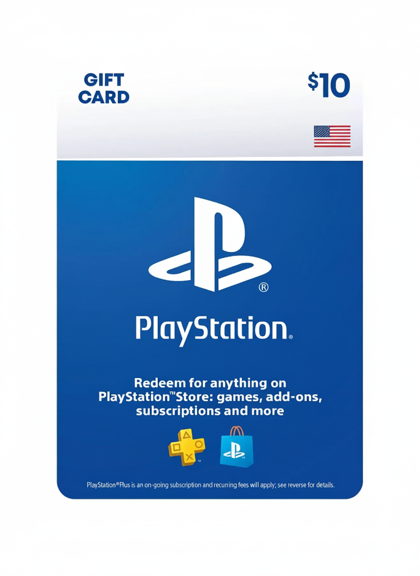 Playstation Store Gift Card 10 USA